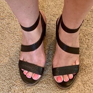 Sam Edelman Wedge Sandals NEW 9.5